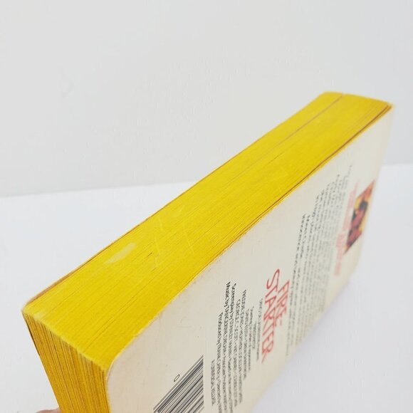 Firestarter Stephen King Movie Tie-In Signet 1981 Book Drew Barrymore Cover - Picture 9 of 11